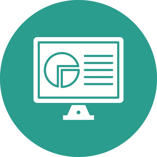 Online Pie Chart icon vector image Can be used for ECommerce