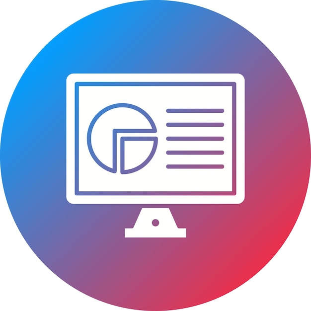 Online Pie Chart icon vector image Can be used for ECommerce