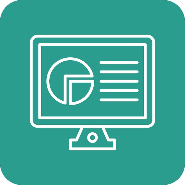 Online Pie Chart icon vector image Can be used for ECommerce