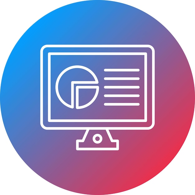 Online Pie Chart icon vector image Can be used for ECommerce