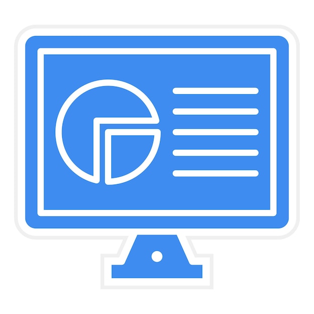 Online Pie Chart icon vector image Can be used for ECommerce