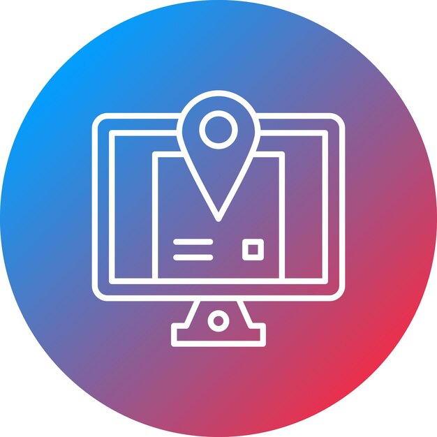 Online Shipment Tracking icon vector image Can be used for ECommerce