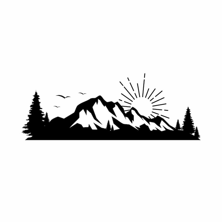 Vektor outdoor adventure logo camping and hiking logo design illustration vector