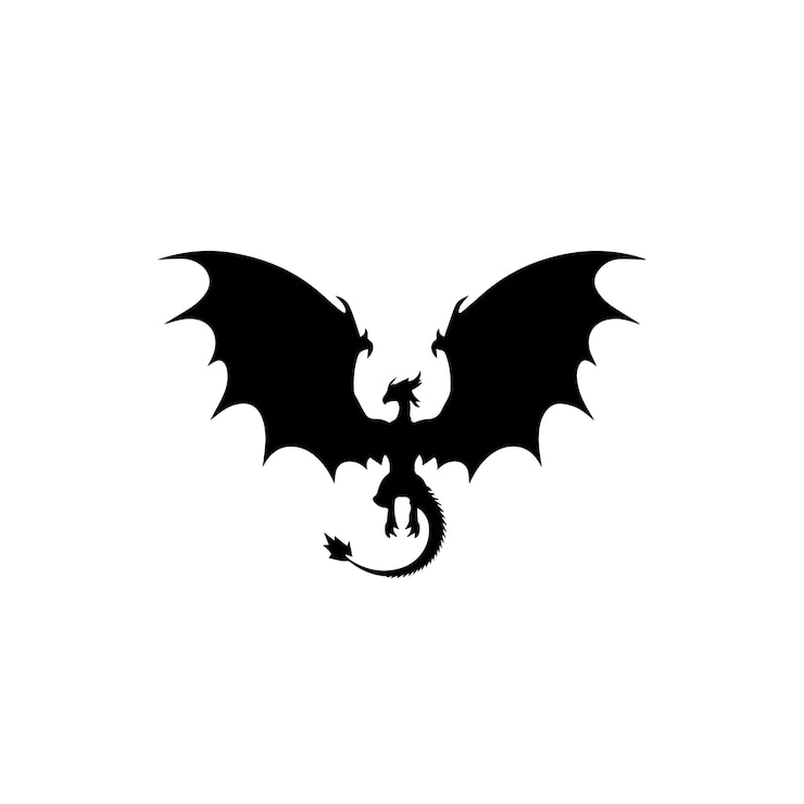Vektor outstretched wings