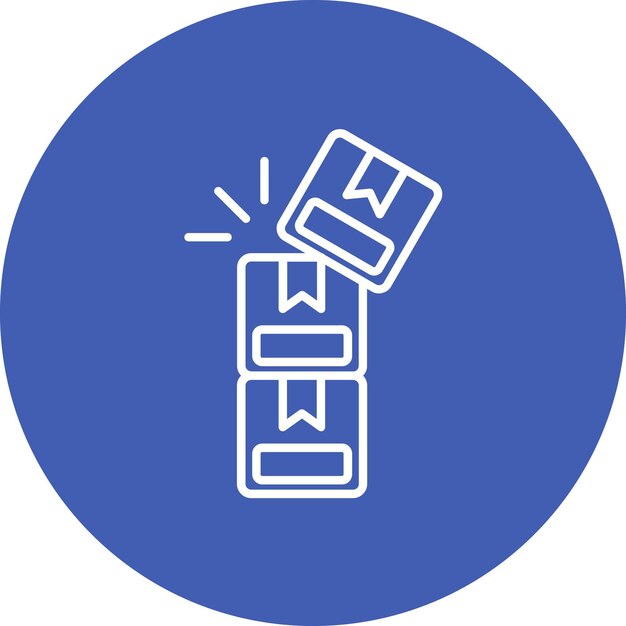 Overflow Shipment icon vector image Can be used for Logistics