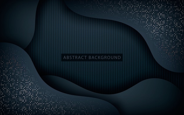 Overlap layer with glitters on texture background