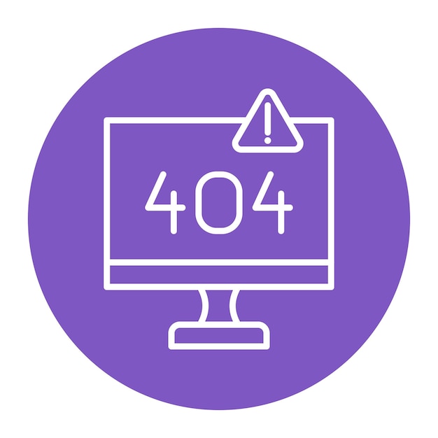page not found vector icon can be used for no code iconset