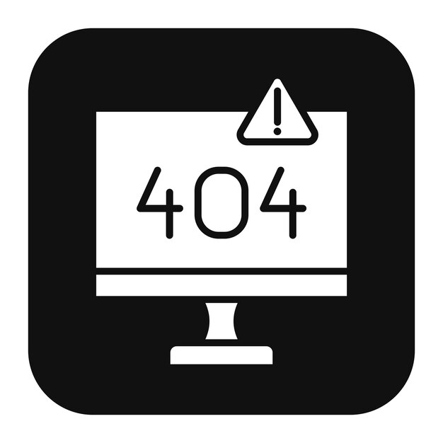 page not found vector icon can be used for no code iconset