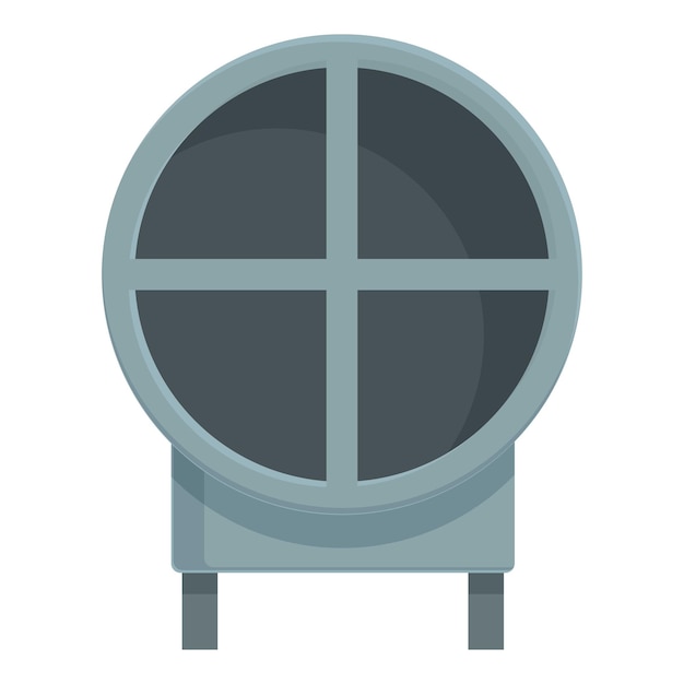paper production icon cartoon vector factory equipment
