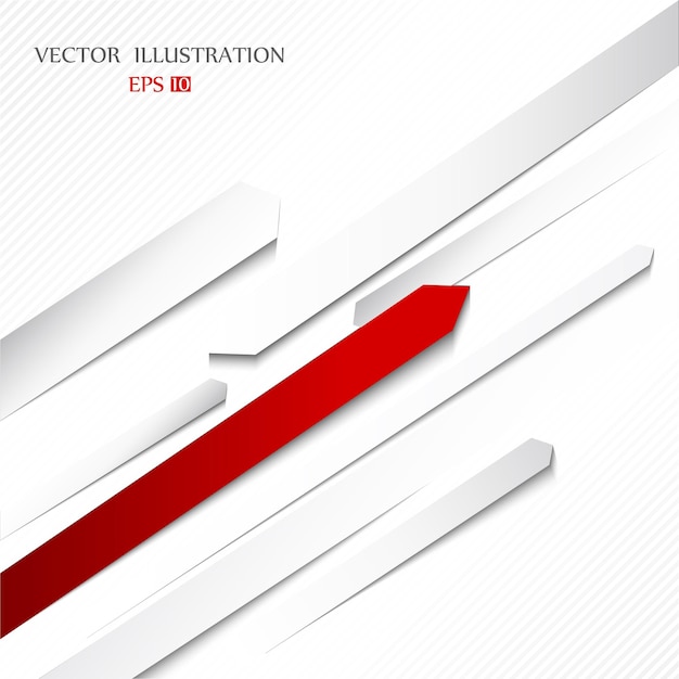 Paper Progress background  product choice or versions Web banner template with number options for