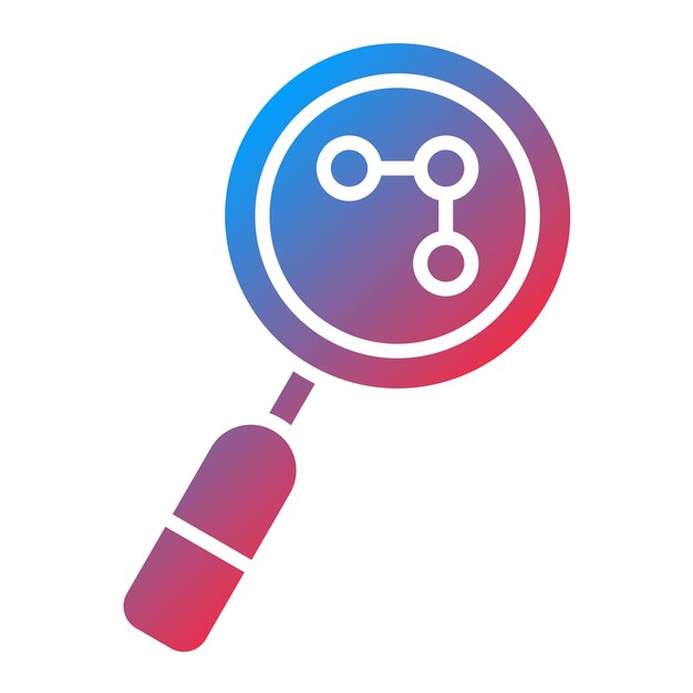 pattern recognition icon vector image can be used for bioengineering