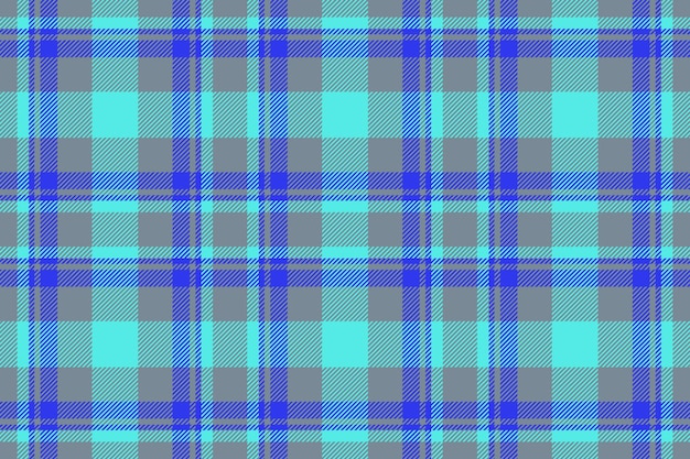 Pattern textile background Plaid check fabric Vector texture seamless tartan