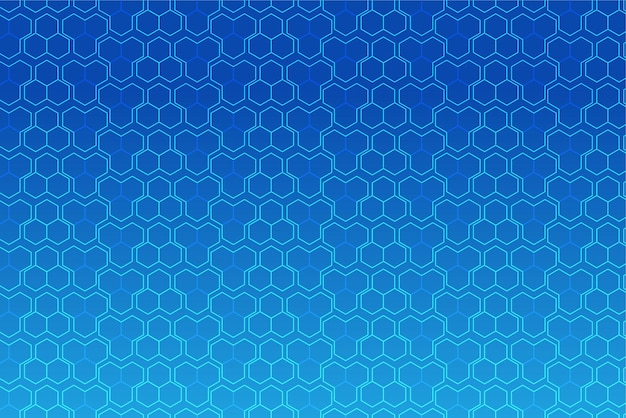 pattern with geometric elements in blue tones gradient abstract background