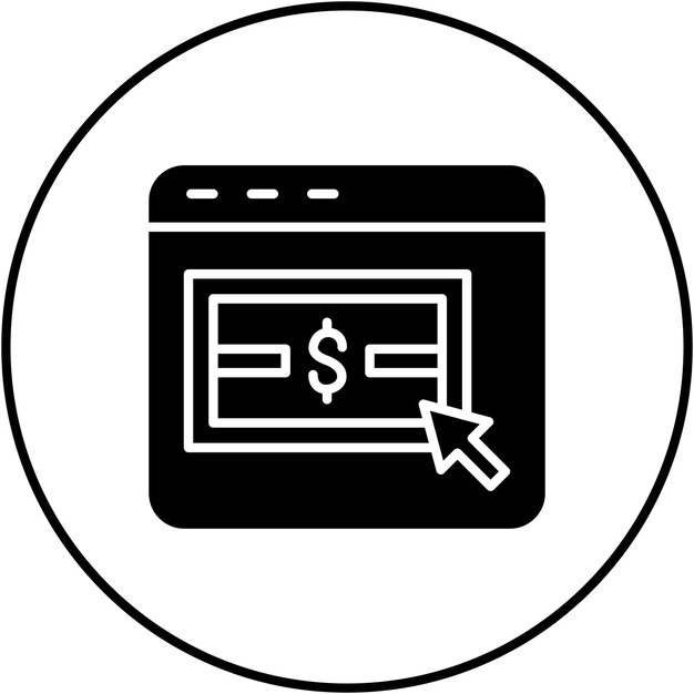 Pay Per Click icon vector image Can be used for Web Marketing