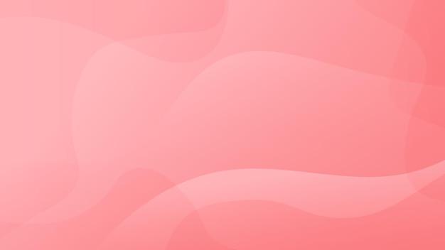 Pink abstract liquid wave background with copy space vector illustration