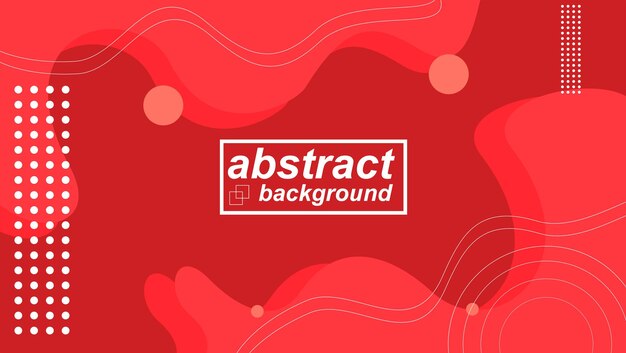 Pink fluid shape background and circle flat design