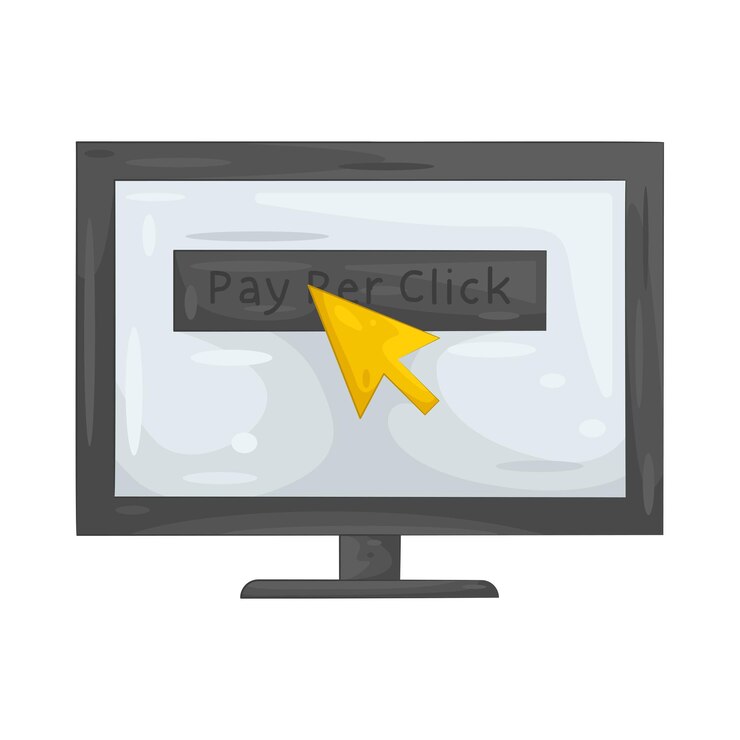 Vektor platba za proklik