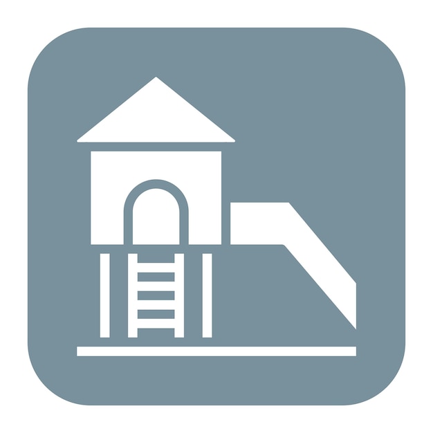 Playground icon vector image Can be used for Public Utilities