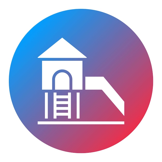 Playground icon vector image Can be used for Public Utilities