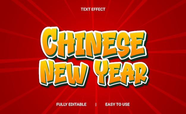 Plně upravitelný 3D textový efekt
