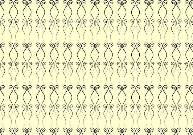 Plynulý vektorový vzor v geometrickém ornamentálním stylu, vektor zdarma