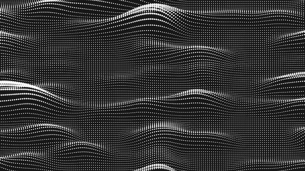 point wave noise texture abstract dot background technological cyberspace background