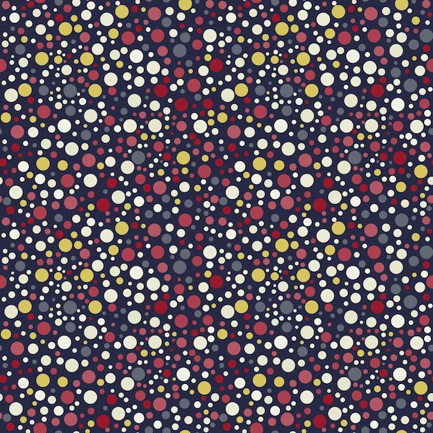 Polka dot seamless pattern