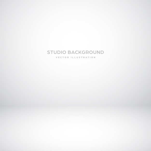 Prázdné šedé studio abstraktní pozadí s efektem reflektoru Pozadí pro prezentaci produktu