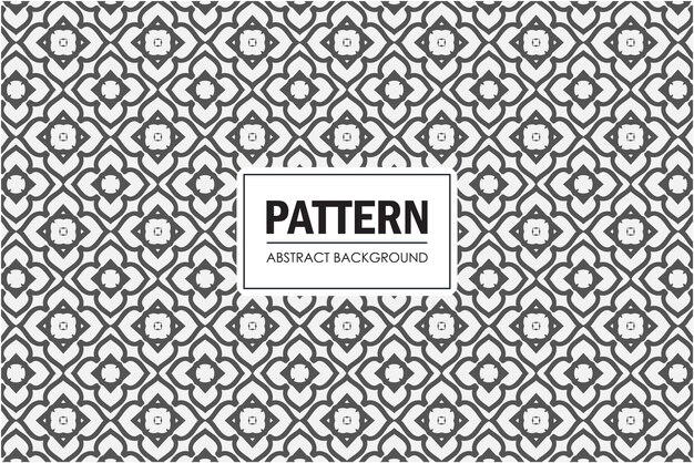 premium pattern with black and white color