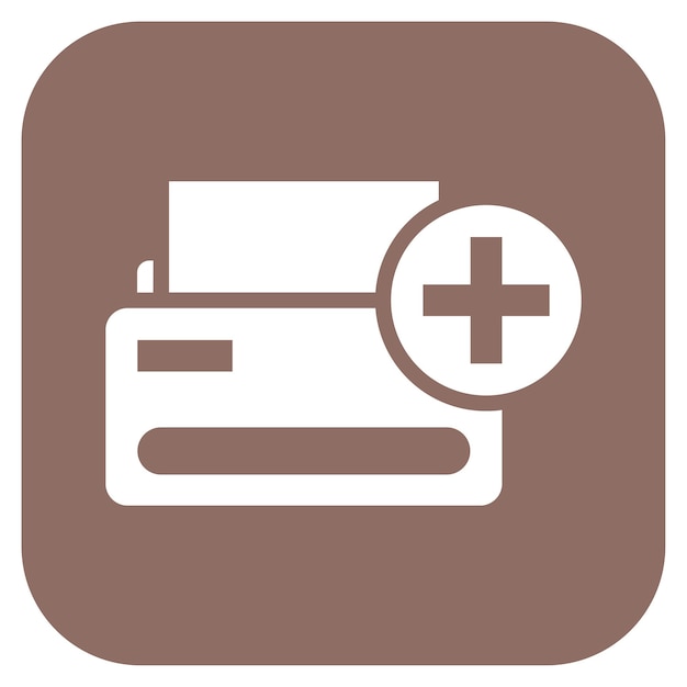 Print Job icon vector image Can be used for 3d Printing