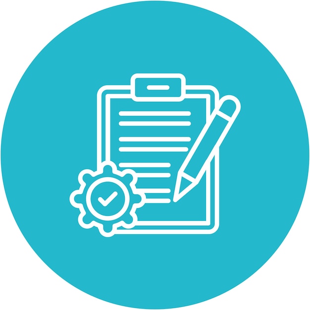 Process Documentation Vector Illustration Style