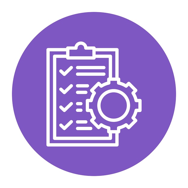 production planning icon vector image can be used for mass production