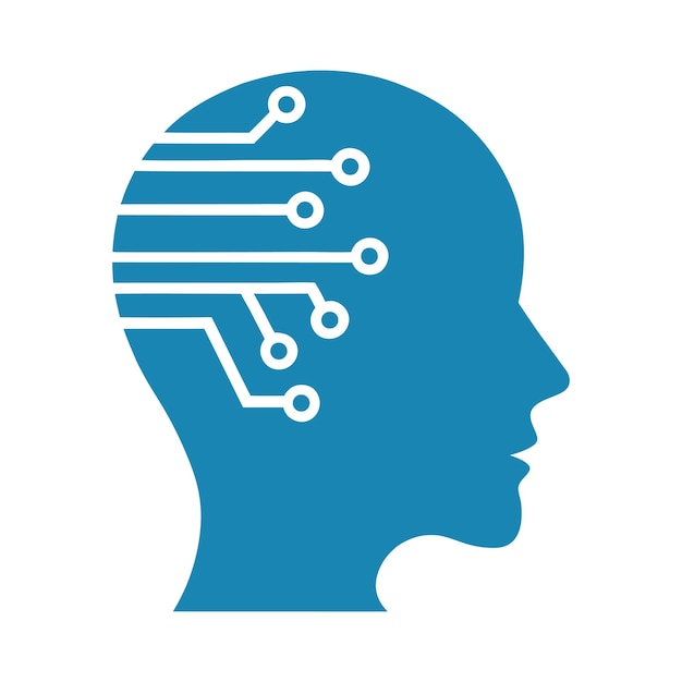 Professional Artificial Intelligence Icon Vector Illustration