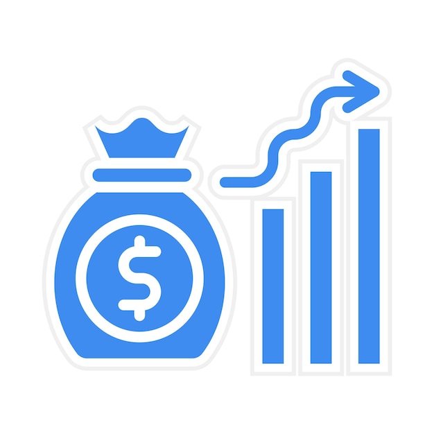 Profit icon vector image Can be used for Supply Chain