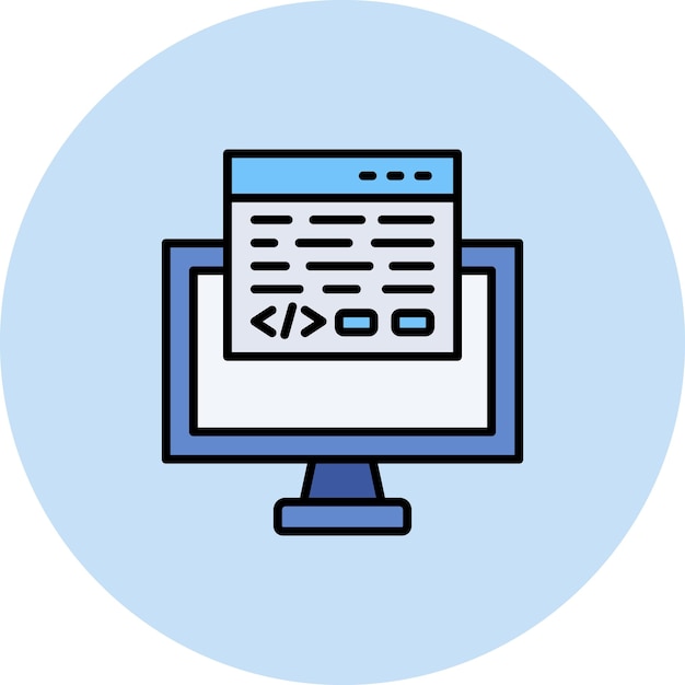 programming icon vector image can be used for seo and sem