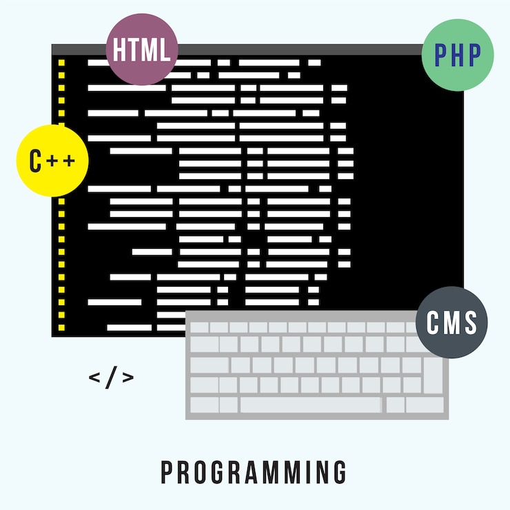 Vektor programování podnikatelského konceptu