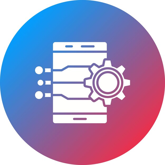 project management app icon vector image can be used for home based business