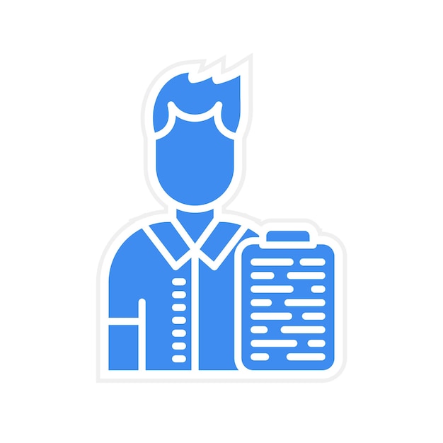 project manager icon vector image can be used for agile