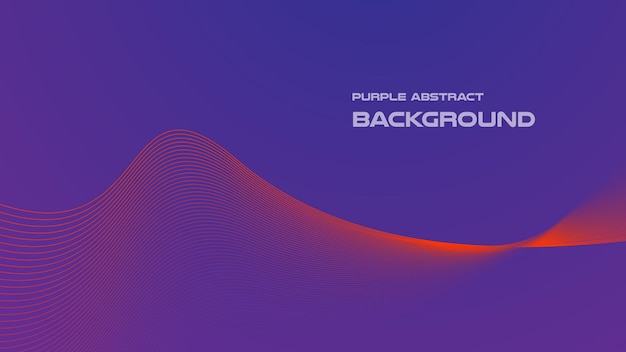 Purple abstract background with curve line for backdrop or presentation