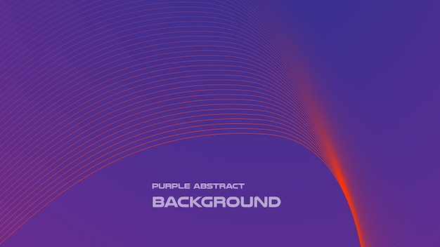 Purple abstract background with curve line for backdrop or presentation
