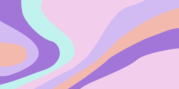 purple color wave shape abstract background vector beautiful design