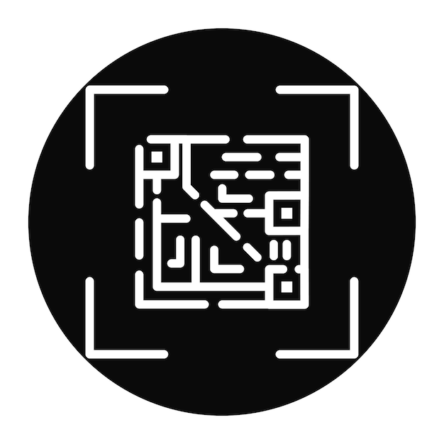 Qr Code icon vector image Can be used for New Media
