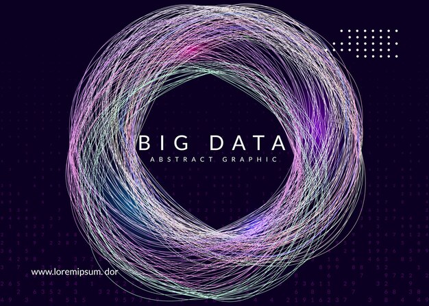 Quantum computing background Technology for big data visualiza