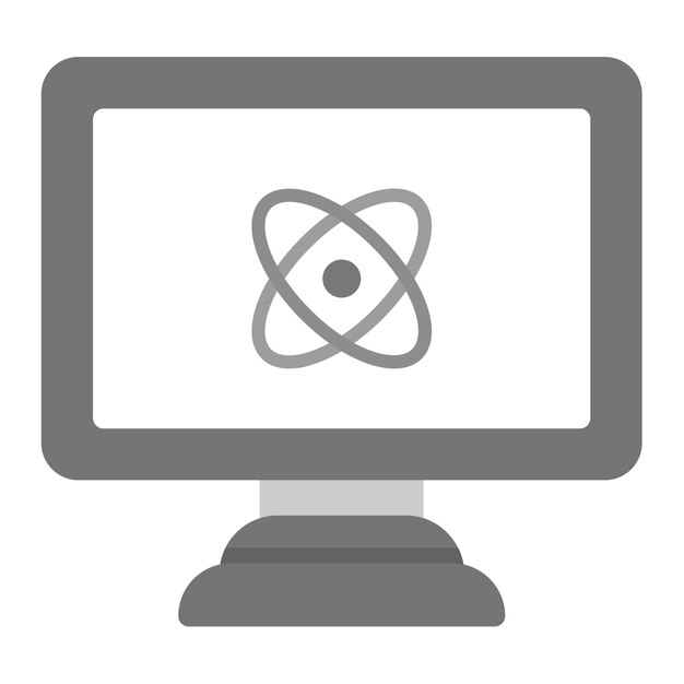 Quantum Computing icon vector image Can be used for Computer and Hardware