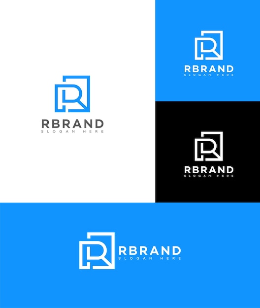 R Letter Logo Icon Brand Identity R Letter Sign Symbol Template
