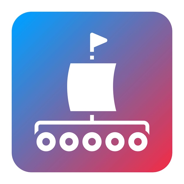 Raft icon vector image Can be used for Additive Maufacturing
