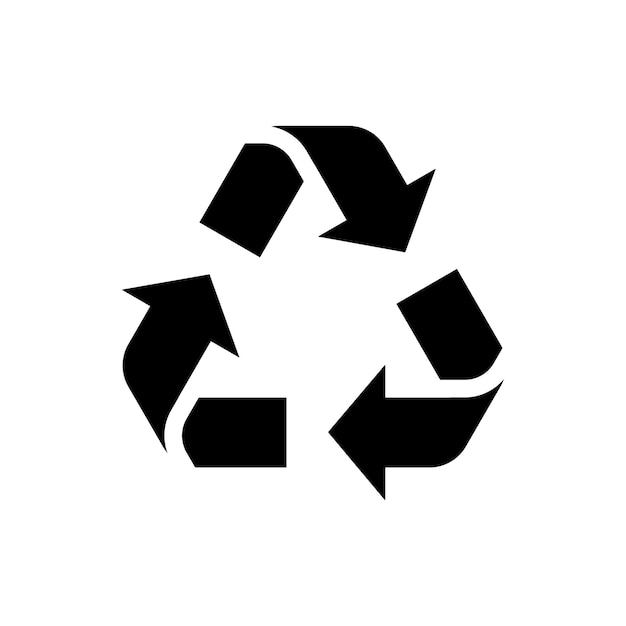 recycling logo vector element recycling icon template