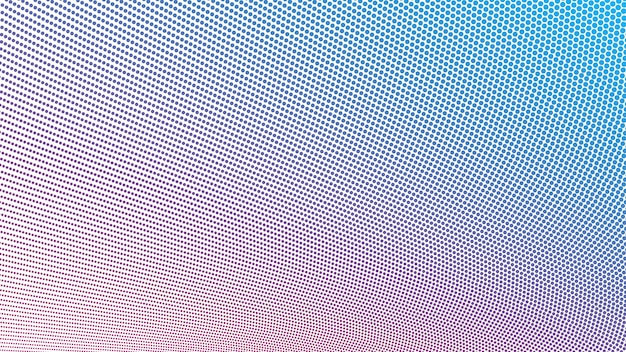 Red and blue halftone abstract background