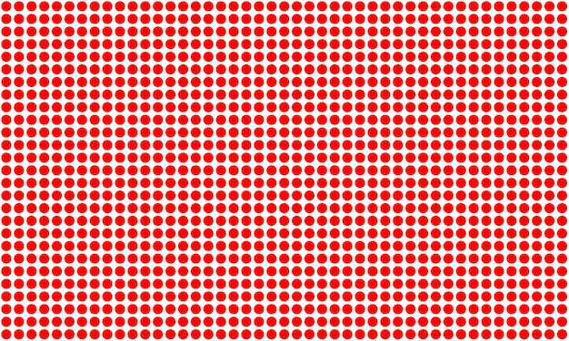 Red Dot Pattern Background