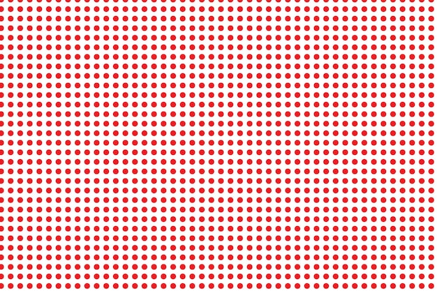 Red Dot Pattern Background